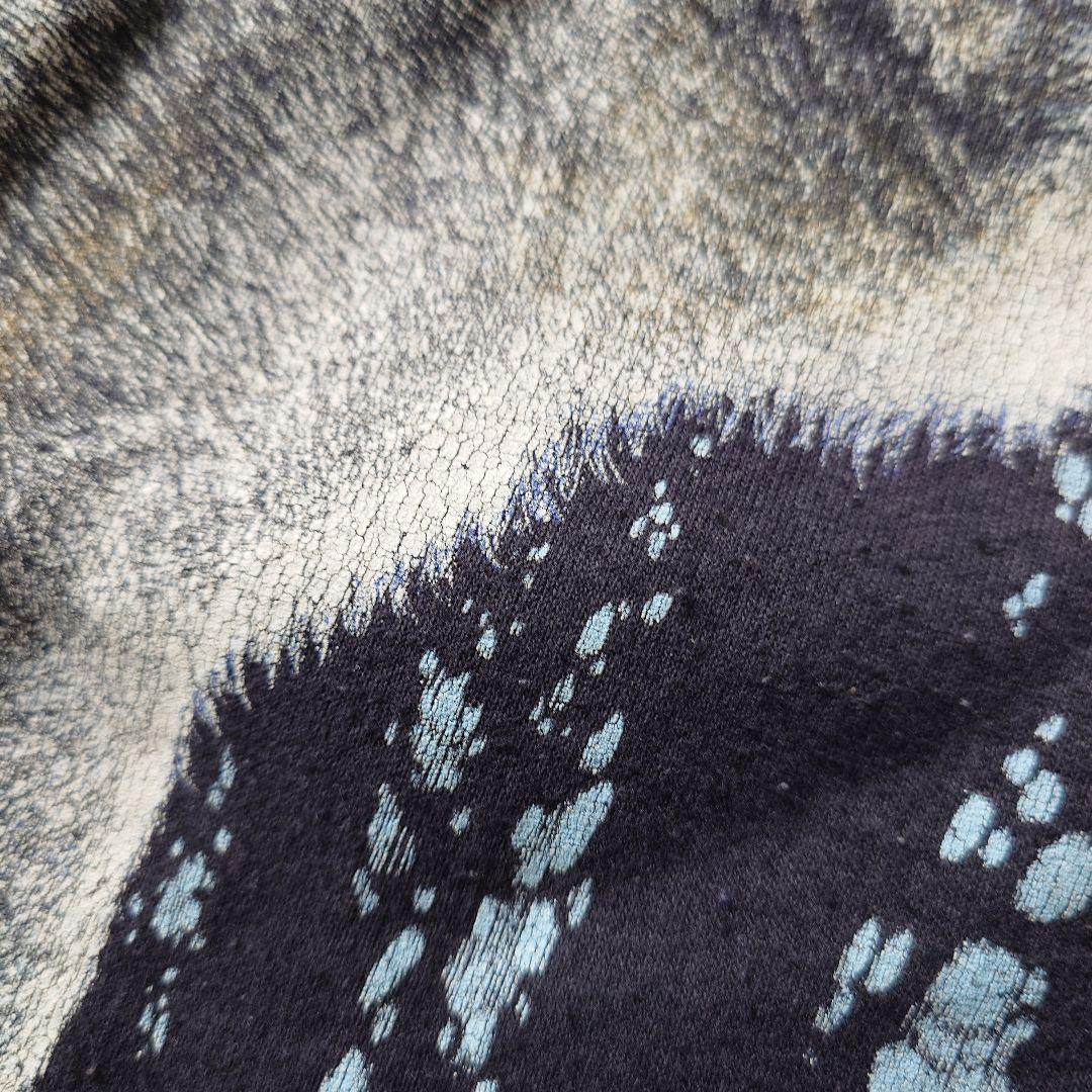 Harlequin　90s woif print sweat XL
