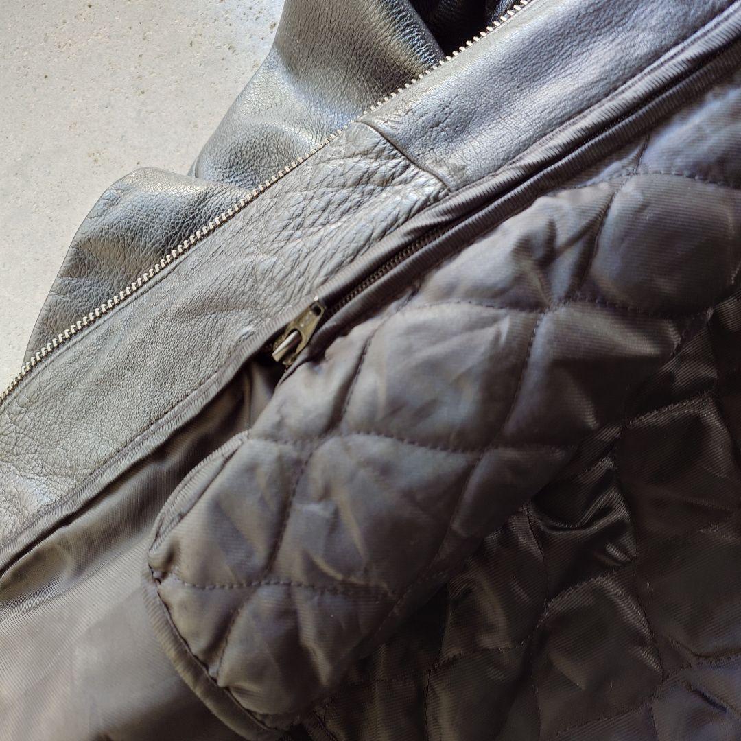 90s wilsons leather jacket ウイルソンズ　レザージャケット　トラッカージャケット　L