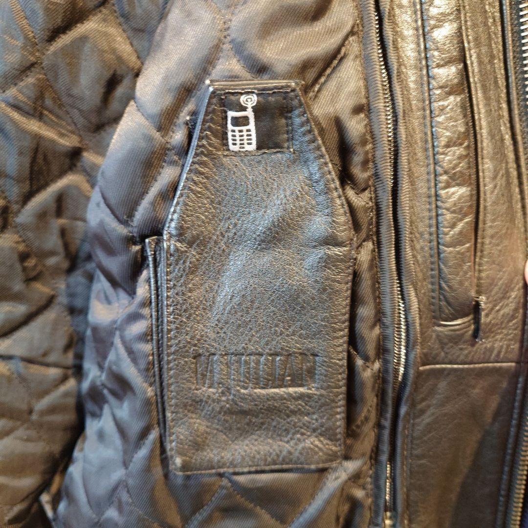 90s wilsons leather jacket ウイルソンズ　レザージャケット　トラッカージャケット　L