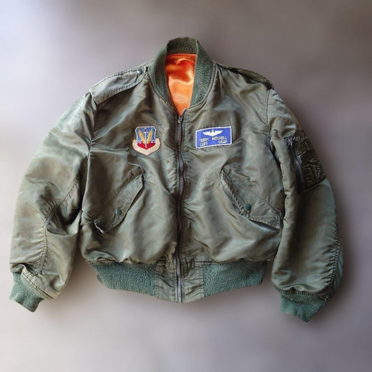L2B ALPHA 80s original flight jacket L