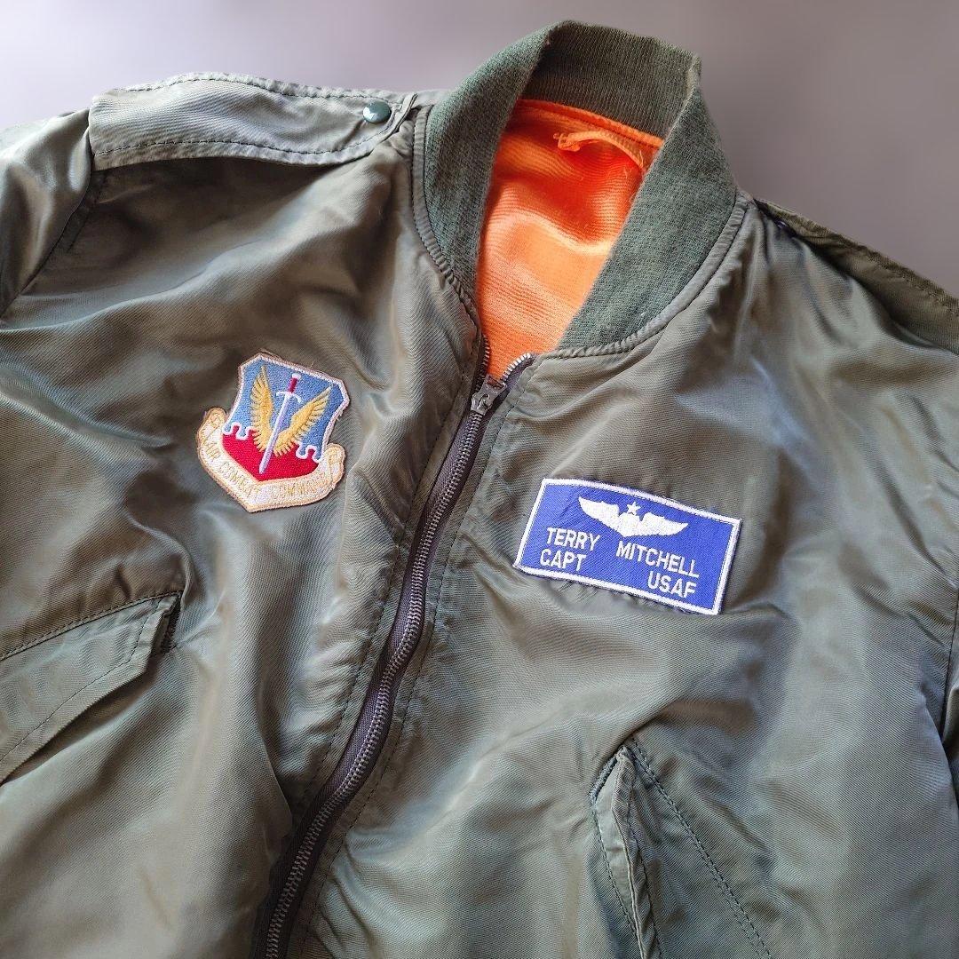 L2B ALPHA 80s original flight jacket L