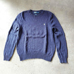 画像をギャラリービューアに読み込む, POLO RALPHLAUREN　cotton linen sweater ポロラルフローレン　コットンリネン　セーター
