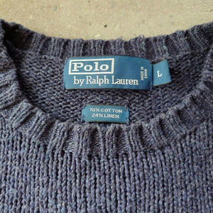 POLO RALPHLAUREN　cotton linen sweater ポロラルフローレン　コットンリネン　セーター
