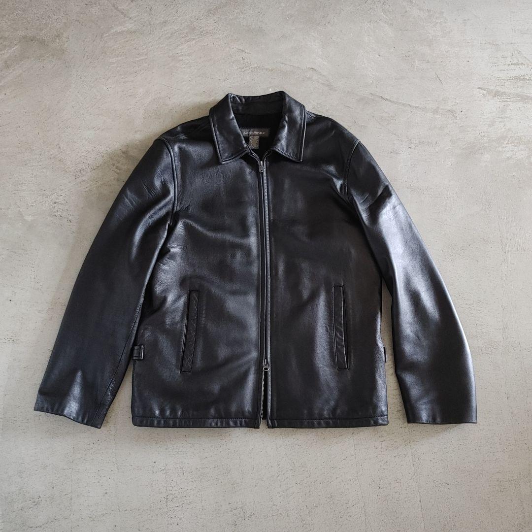 OLD BANANA REPUBLIC オールド　バナナリパブリック　ラムレザー　ジャケット