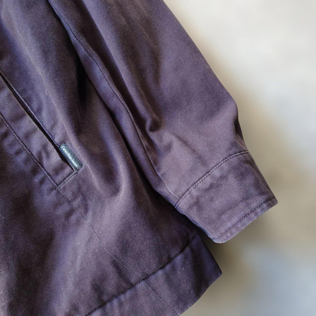 CK JEANS cotton pea coat M