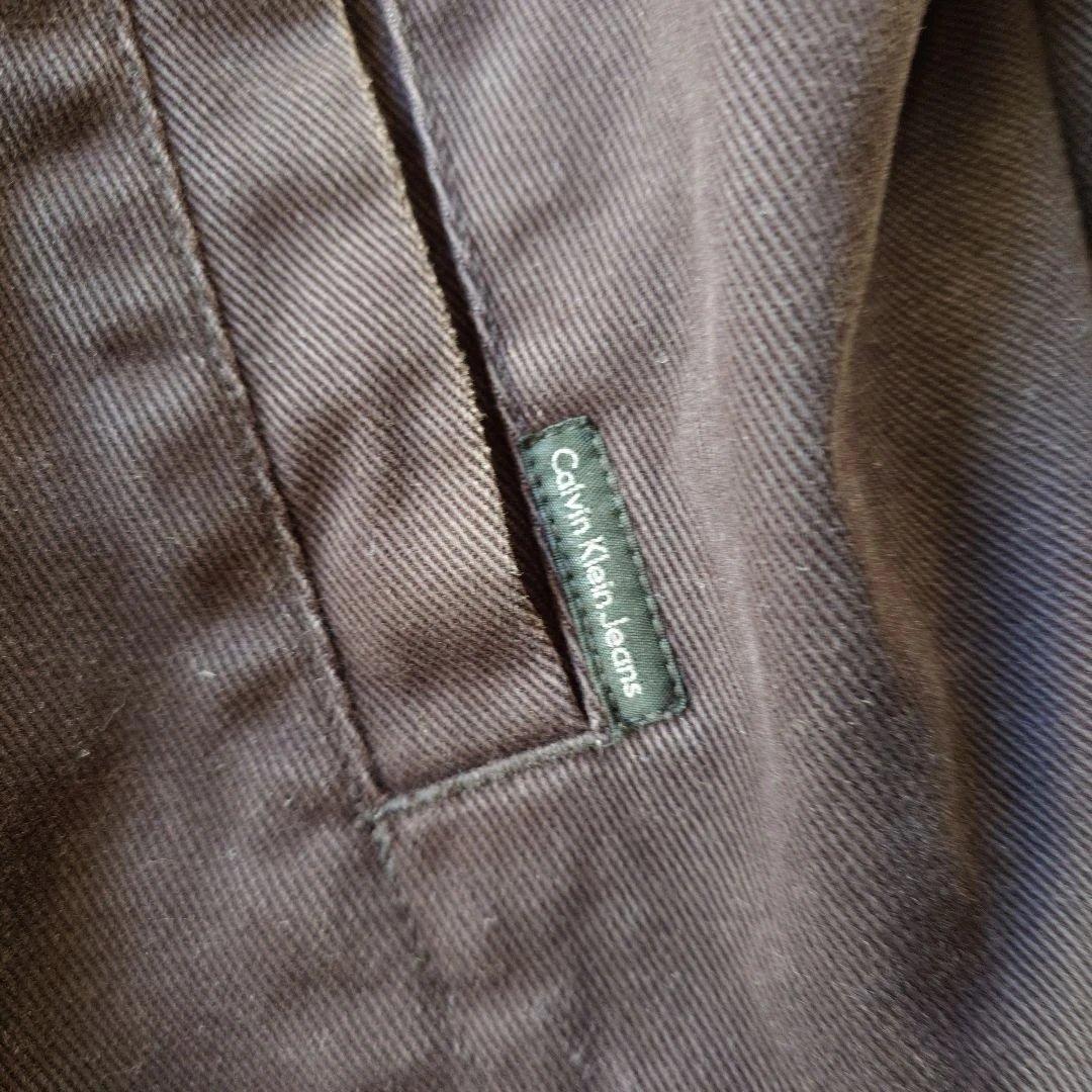 CK JEANS cotton pea coat M