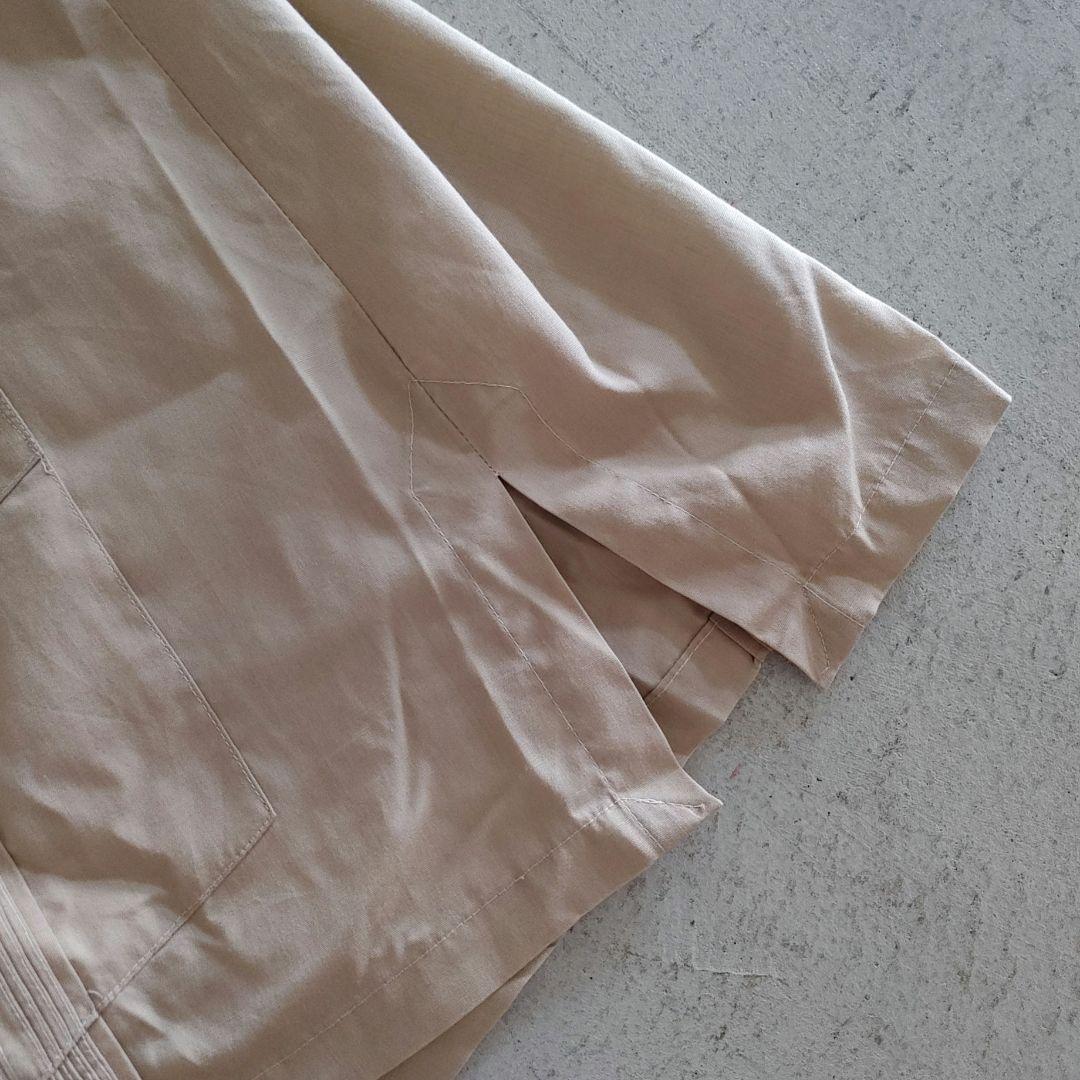 vanheusen デッドストック サファリシャツ　キューバシャツ　L