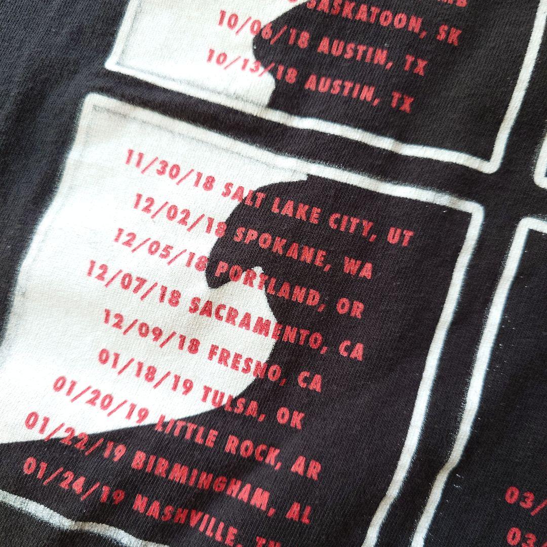 2018 METALLICA tour tee xl