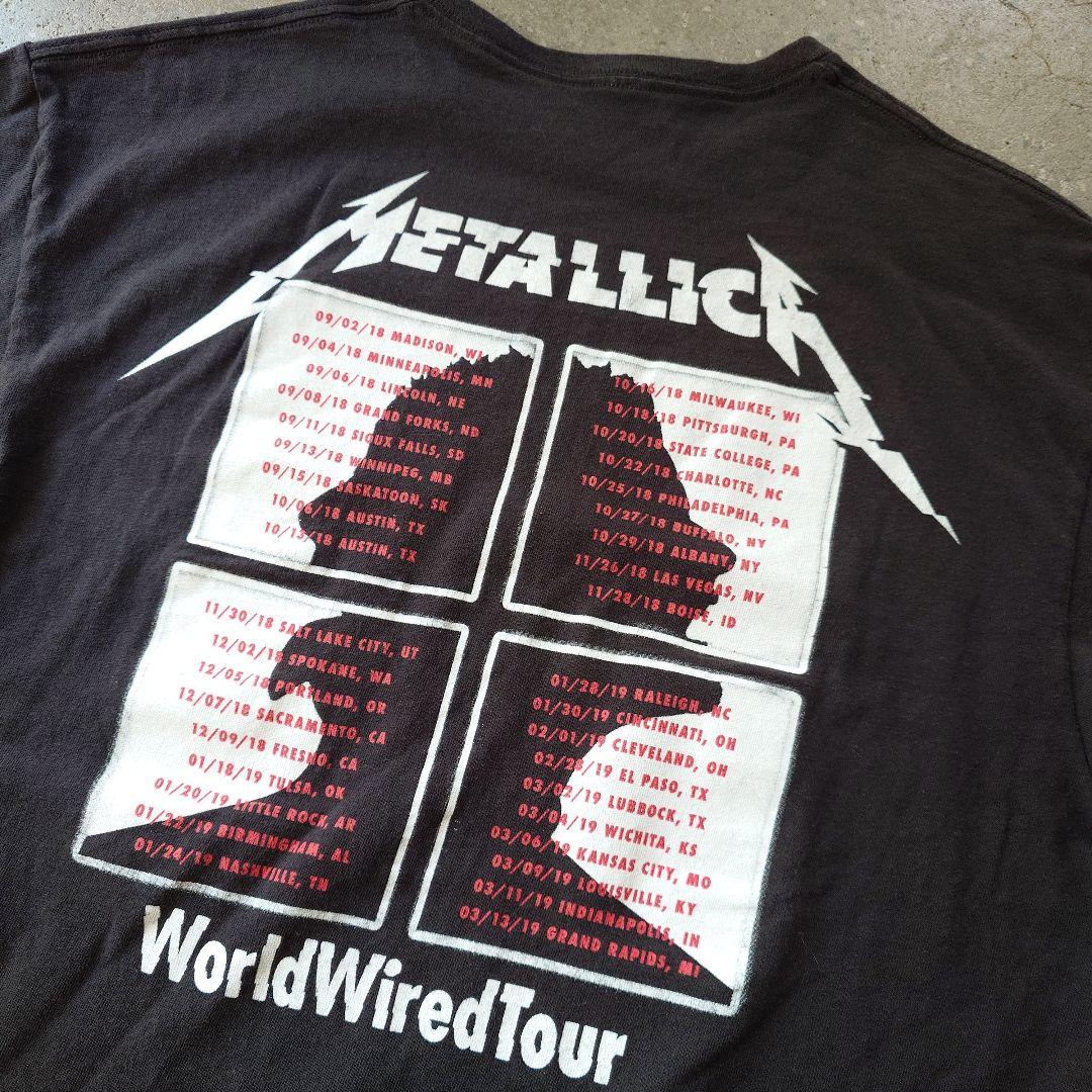 2018 METALLICA tour tee xl