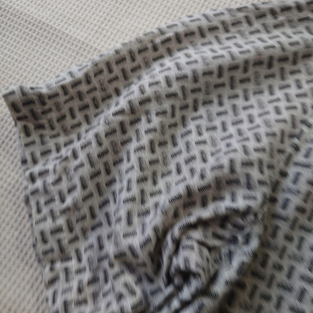 Rayon dot pattern shirts M
