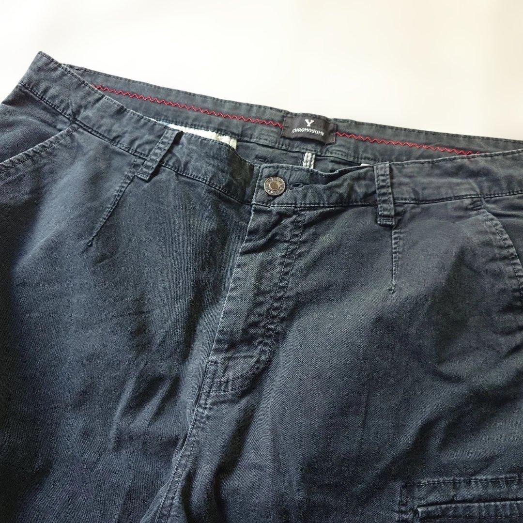 Y CHROMOSOME cargo shorts fade w38