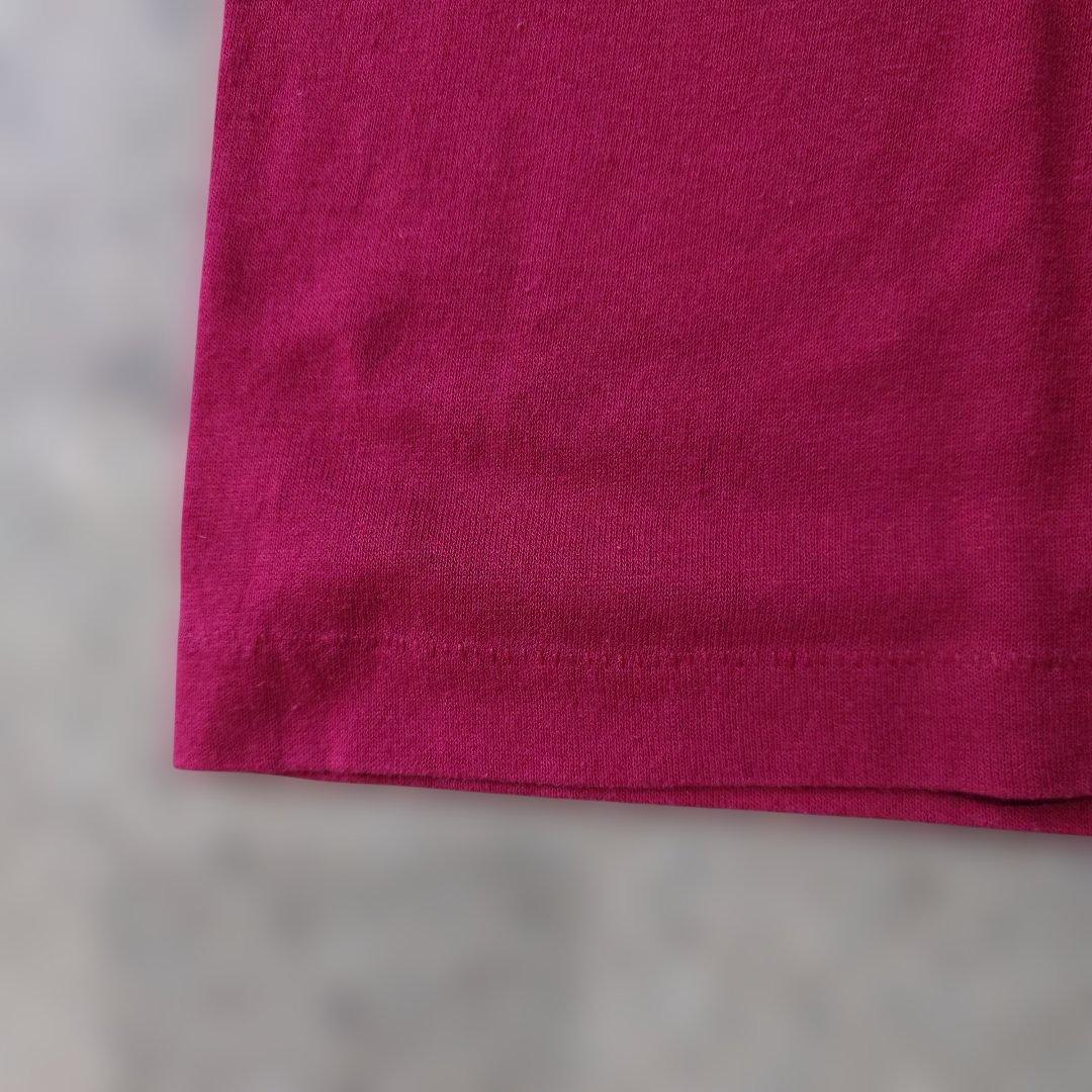 80s sportwear print tee M
