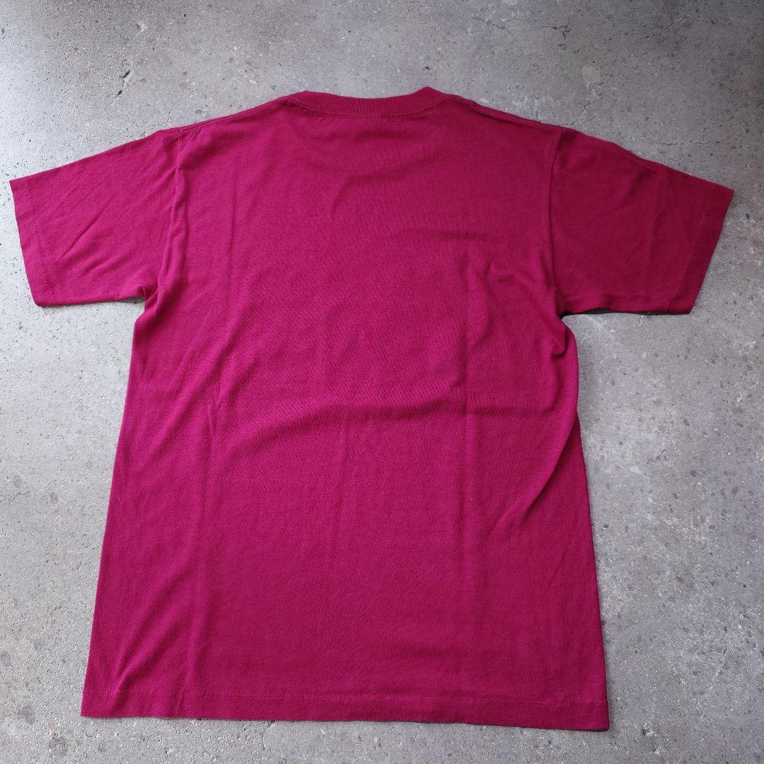 80s sportwear print tee M