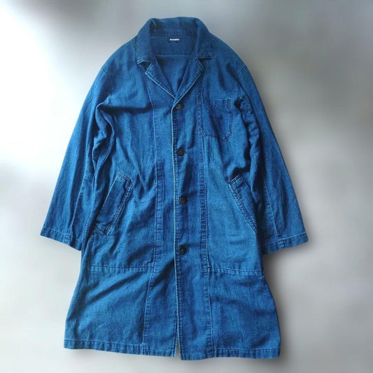 plantation indigo women coat M