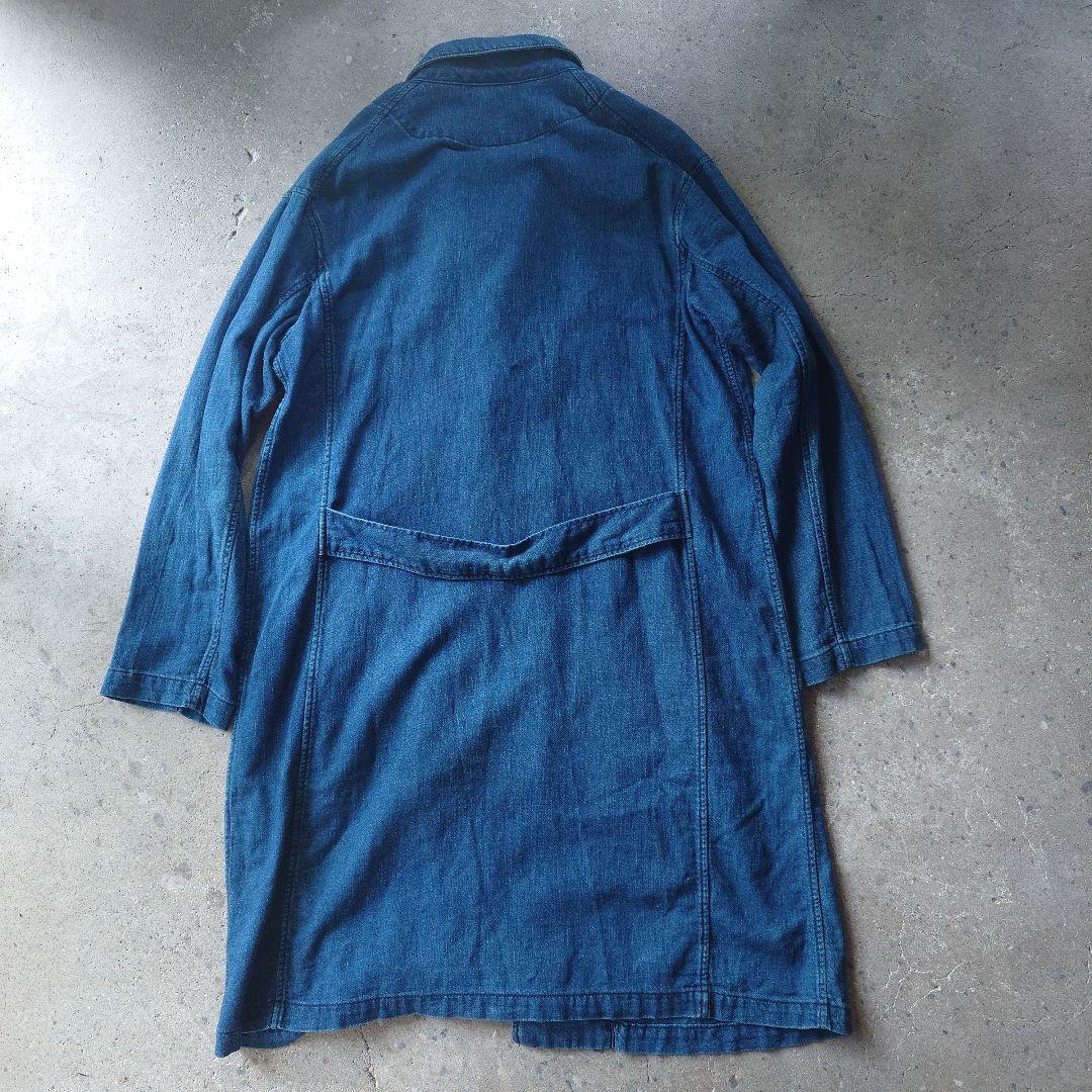 plantation indigo women coat M