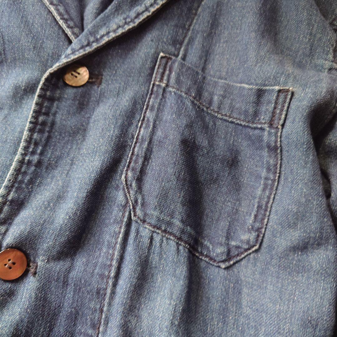 plantation indigo women coat M