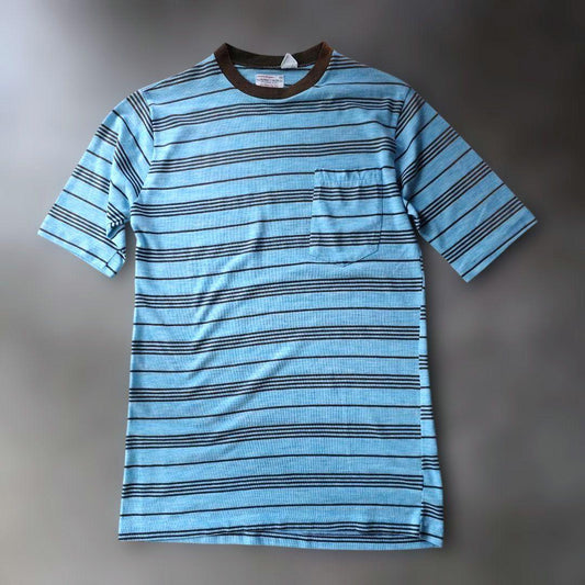70s pocket border tee kingsize co M
