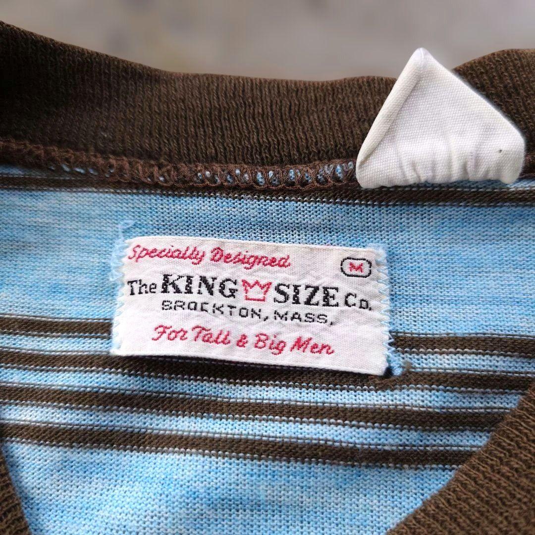70s pocket border tee kingsize co M
