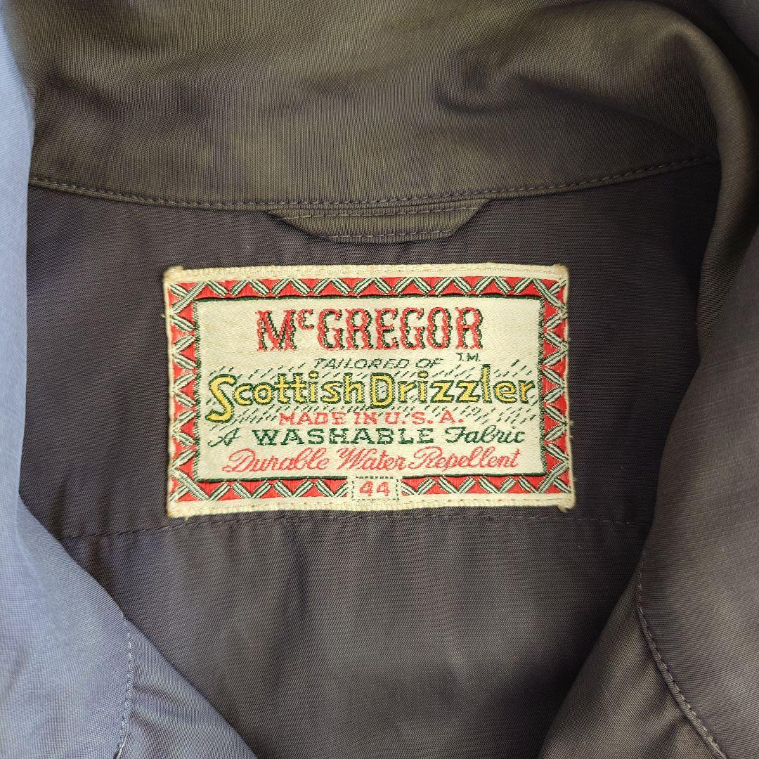 50's McGREGOR Swingtop 44 　ビンテージ　マックレガー　ドリブラー　スウィングトップ