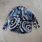 画像をギャラリービューアに読み込む, GOOUCH deadstock silk shirts グーチ デッドストック シルクシャツ　エスニック　柄シャツ
