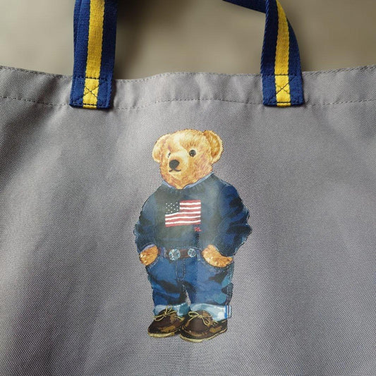 POLORALPHLAUREN bear mini totebag