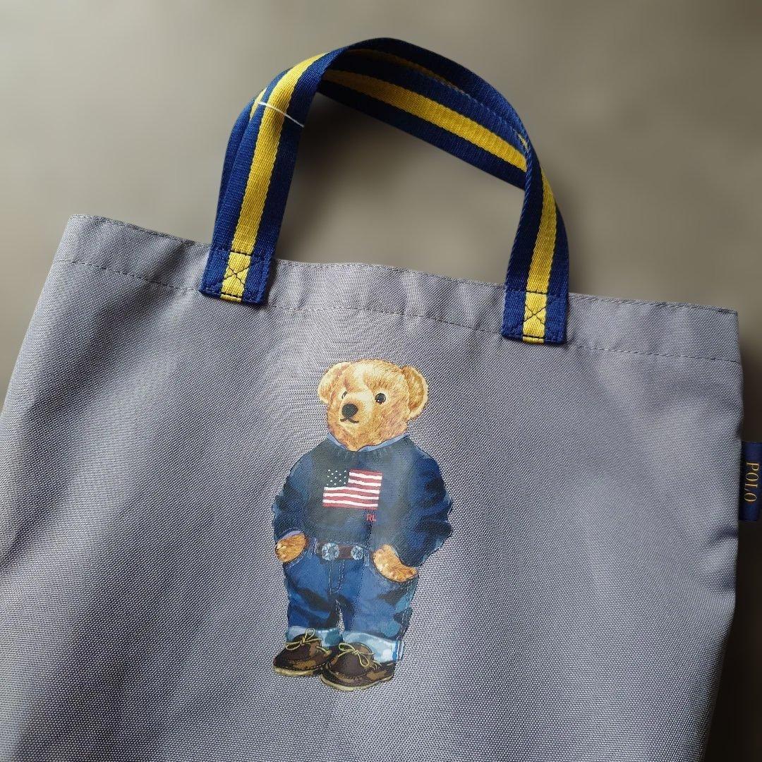 POLORALPHLAUREN bear mini totebag