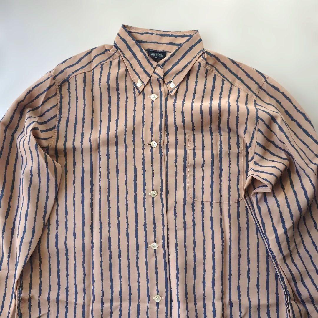 JeanPaul GAULTIER  をwomen stripe shirts