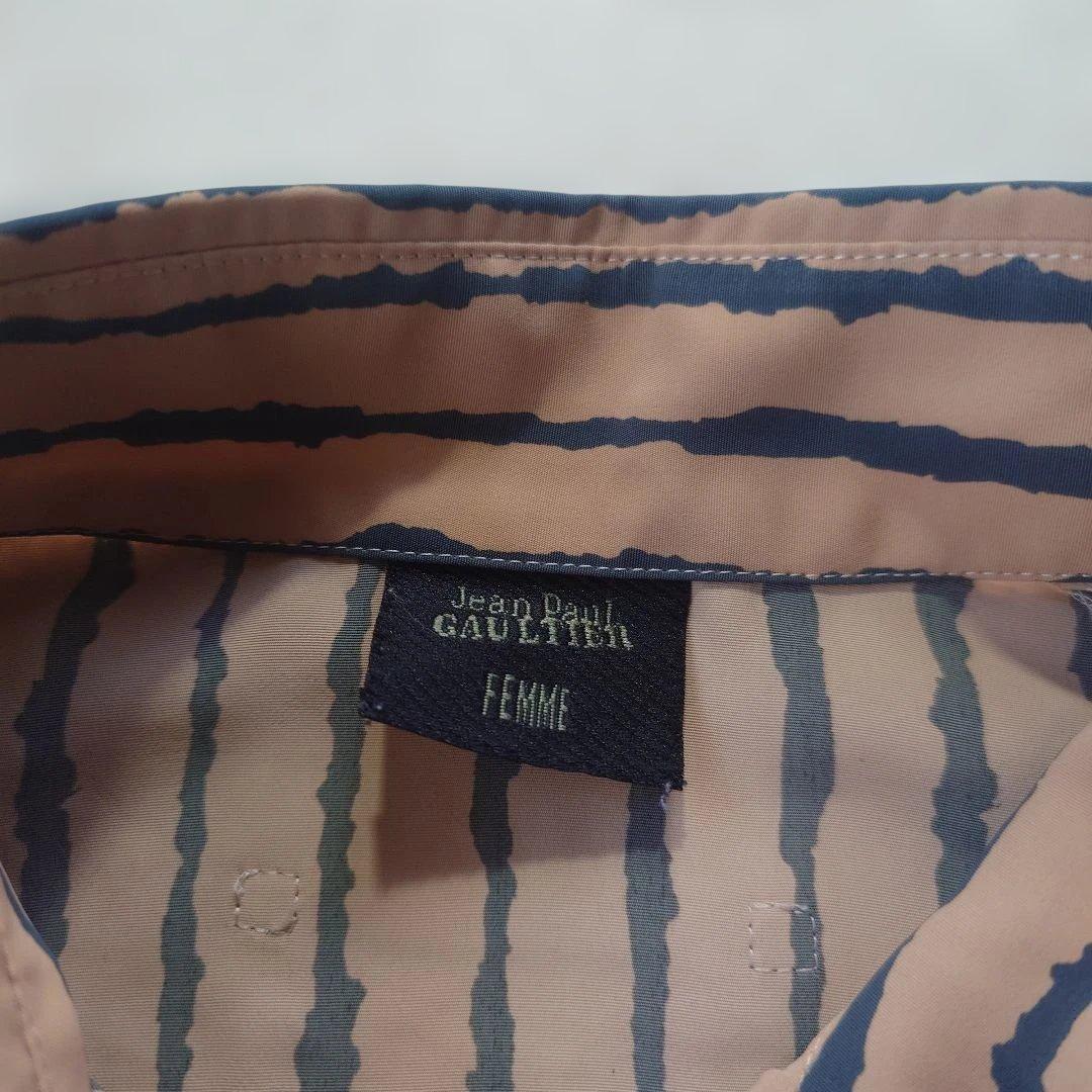 JeanPaul GAULTIER  をwomen stripe shirts