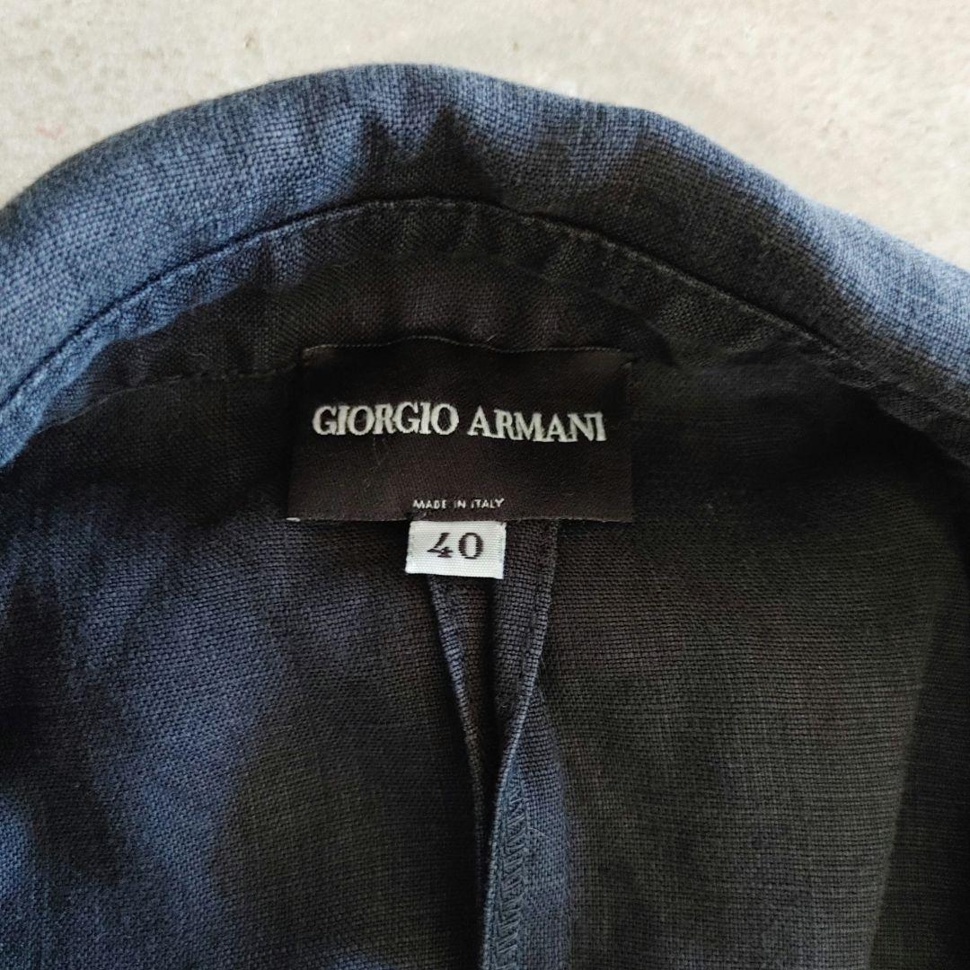 GIORGIO ARMANI ジョルジオアルマーニ　レディース　リネンガウンコート　40