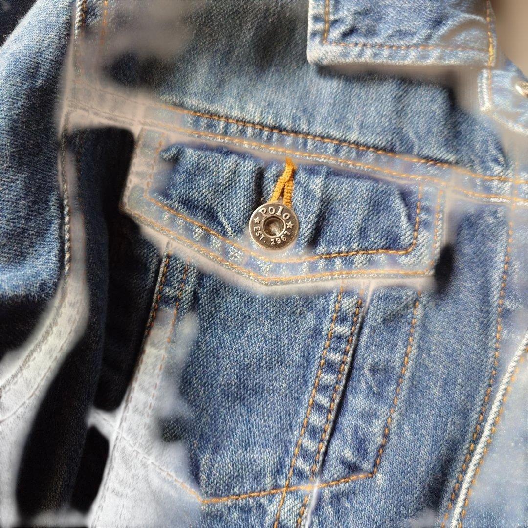 poloralphlauren women denim jacket 140cm