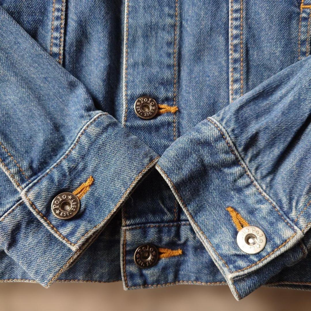 poloralphlauren women denim jacket 140cm