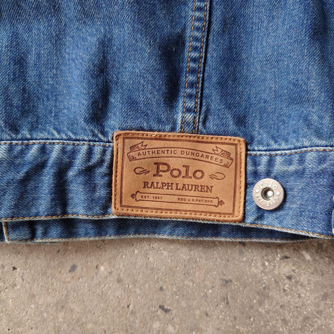 poloralphlauren women denim jacket 140cm