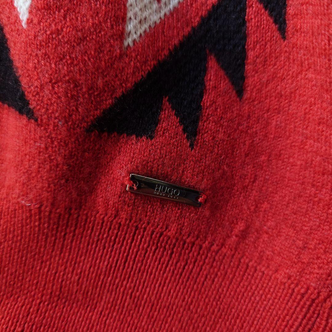 HUGO BOSS women native pattern knit M