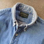 画像をギャラリービューアに読み込む, polo country denim shirts s ポロカントリーデニムシャツ　S
