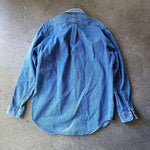 画像をギャラリービューアに読み込む, polo country denim shirts s ポロカントリーデニムシャツ　S
