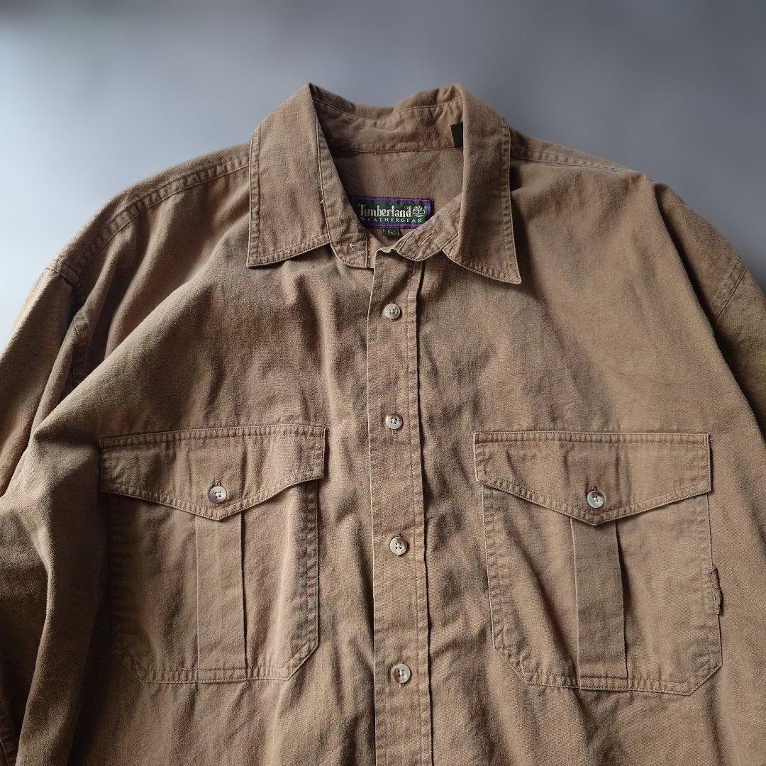 90s Timberland safari shirts XL