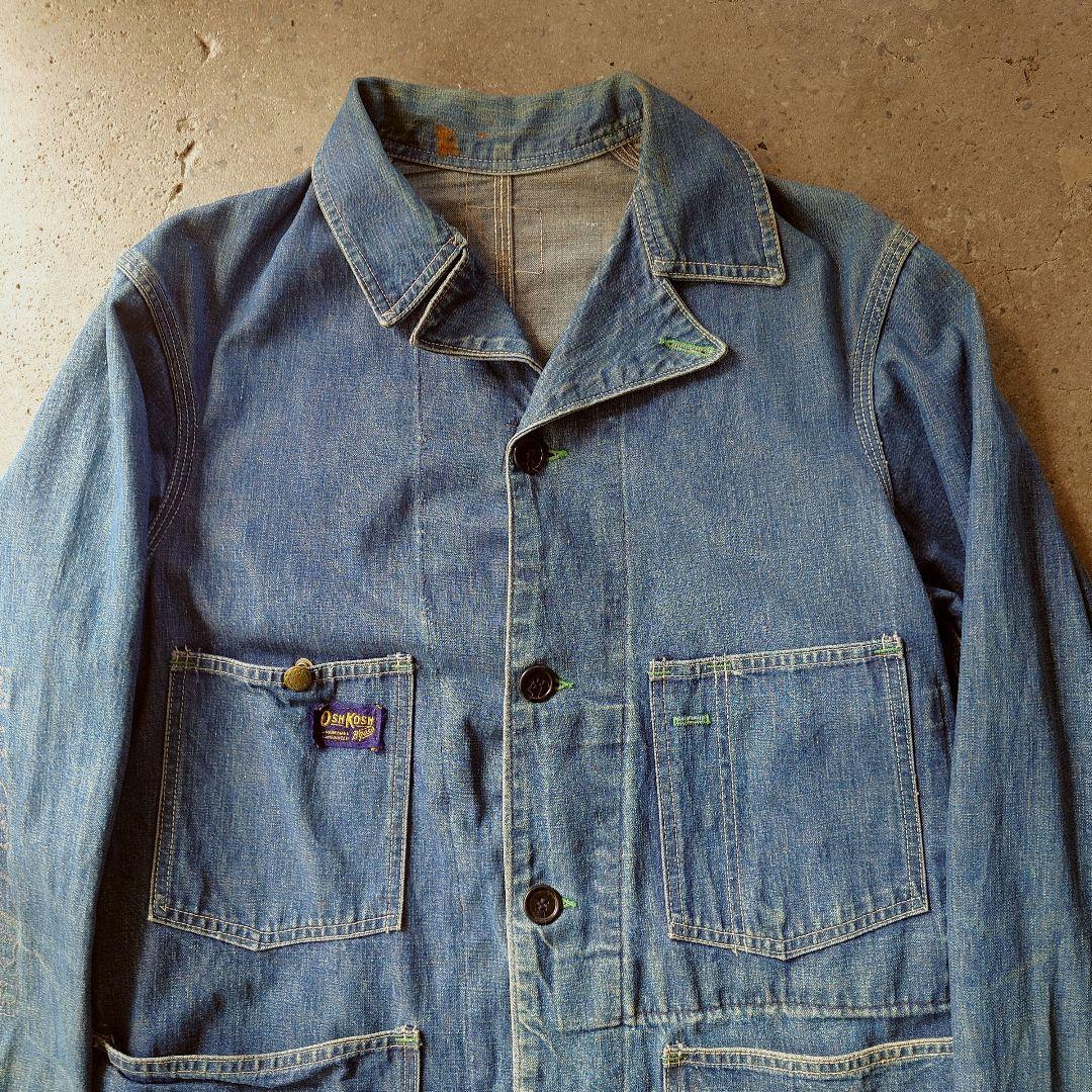 50s OSHKOSH chore jacket L
