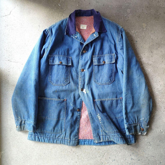 70's BIGMAC chorejacket 70年代　BIGMAC ビッグマック　チョアジャケットカバーオール　L