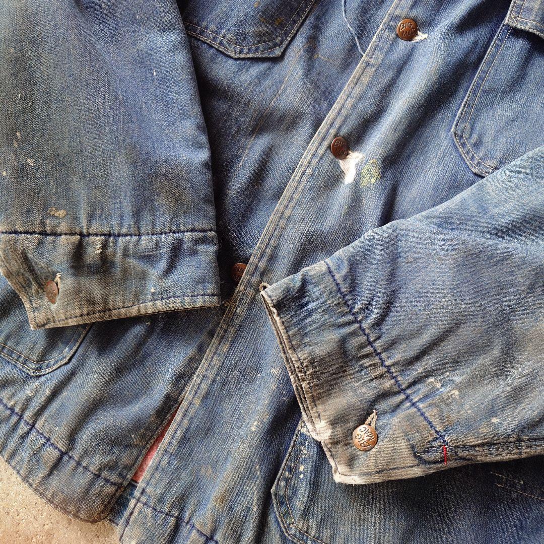 70's BIGMAC chorejacket 70年代　BIGMAC ビッグマック　チョアジャケットカバーオール　L