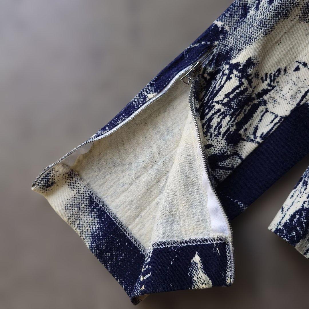 ANNA BASSINI italy print jacket 36