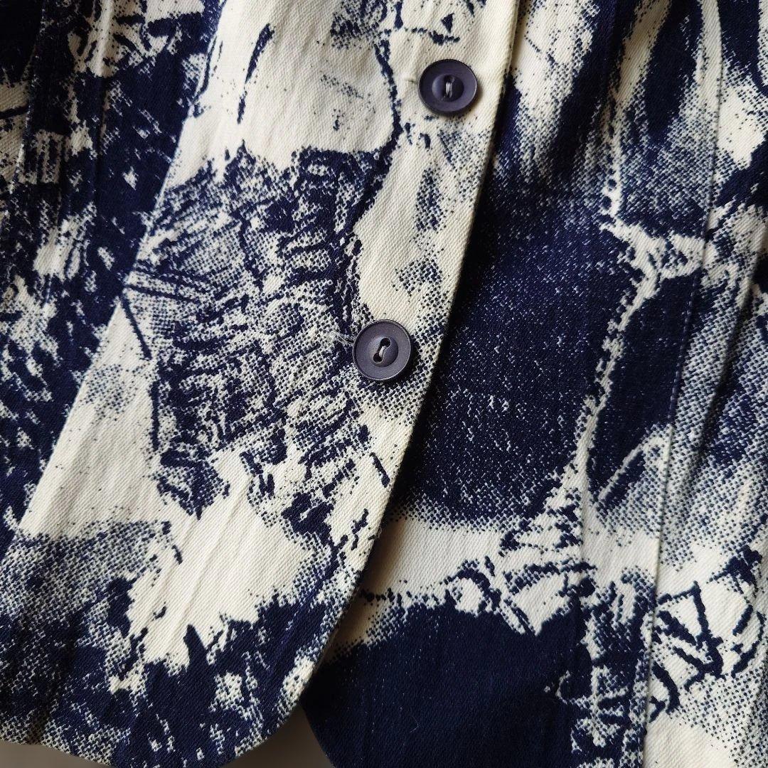 ANNA BASSINI italy print jacket 36