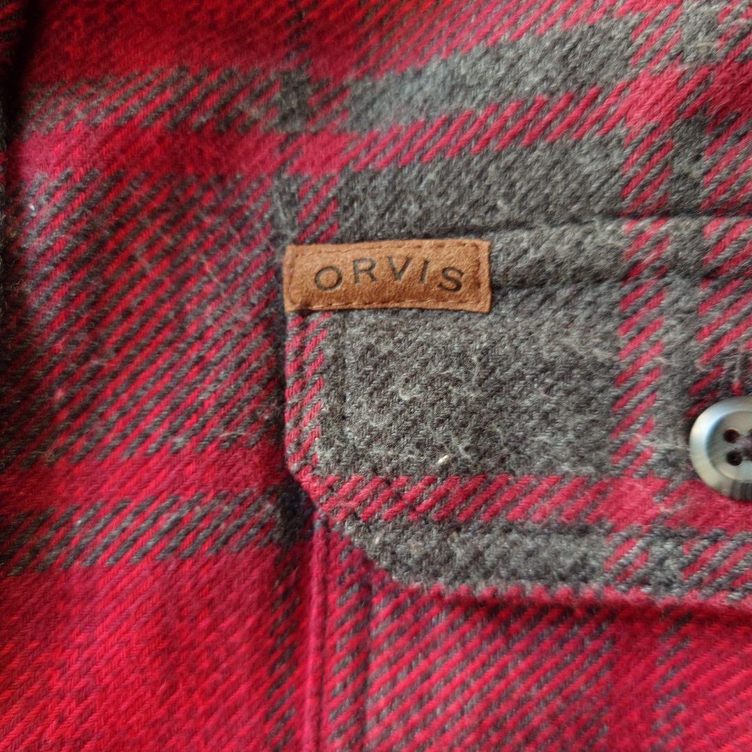 ORVIS outdoor Heavy flannel shirts CPO L