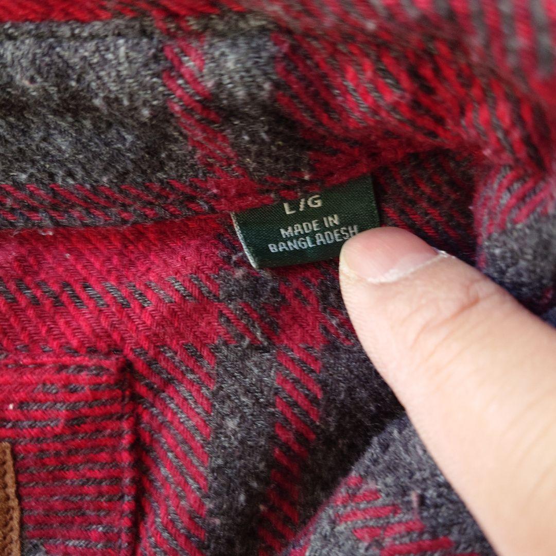 ORVIS outdoor Heavy flannel shirts CPO L