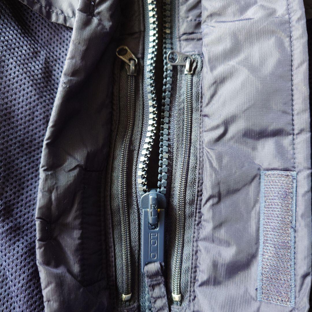 90s polosports nylon hoody coat L