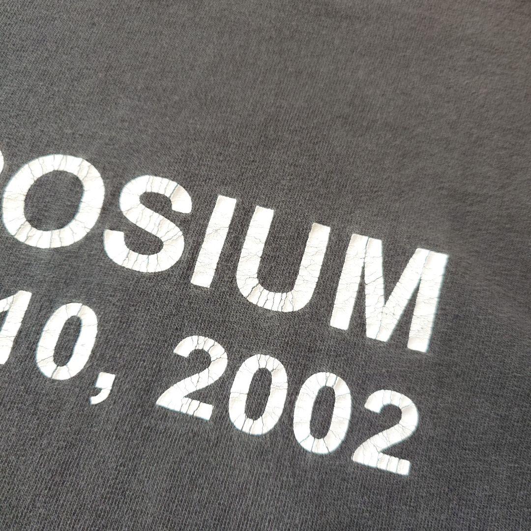 Used Fade black print tee L