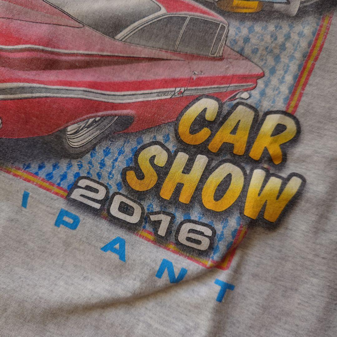Used CAR SHOW print tee L