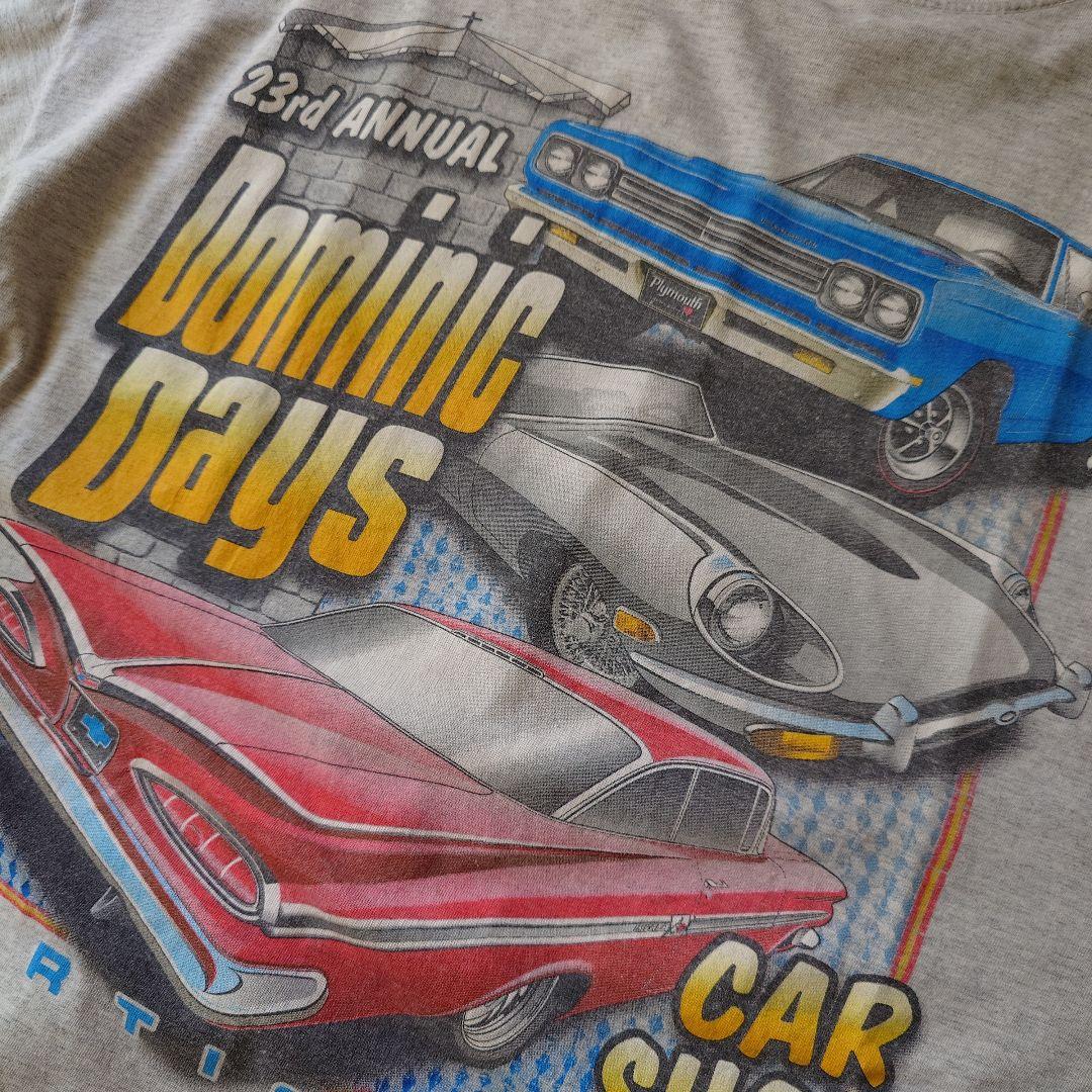 Used CAR SHOW print tee L