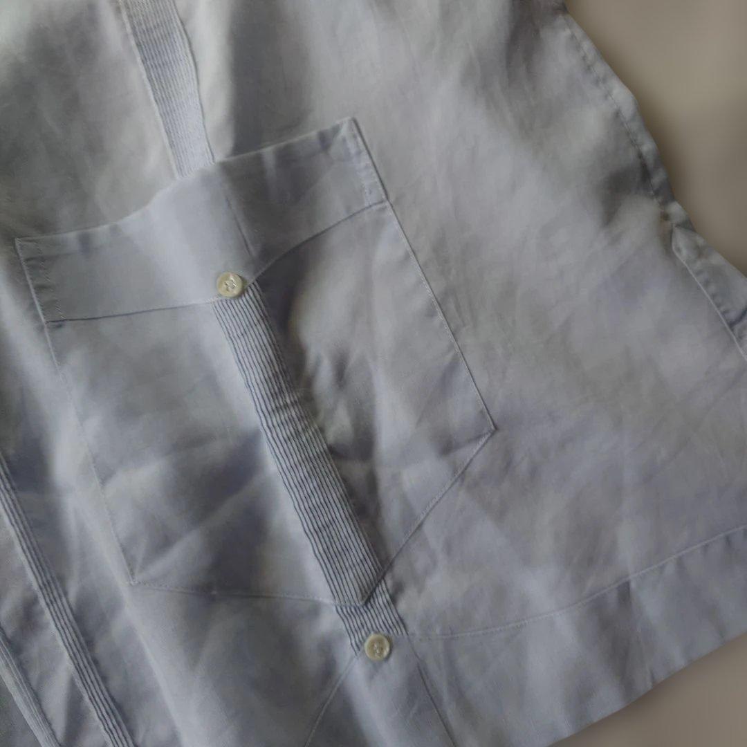 De Carlos cuba shirts blue xL