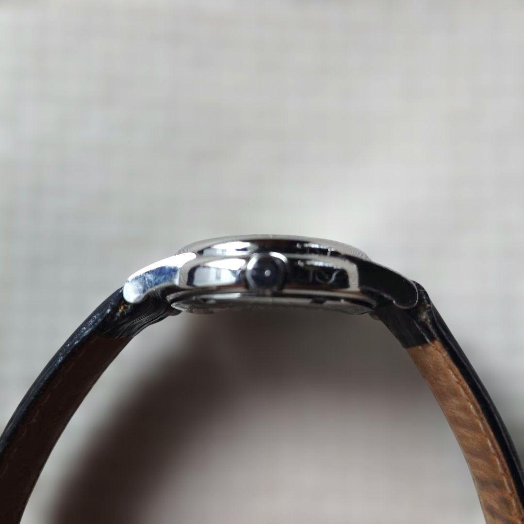 BULOVA watch automatic 自動巻き腕時計 パワーリザーブ稼働品 ブローバ 46761裏スケ