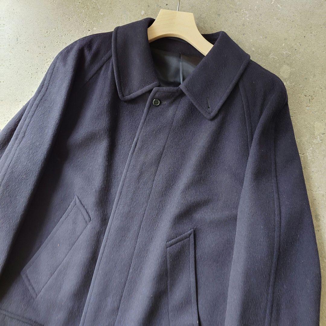Burberry wool coat 80's made in ENGLAND バーバリー　ウール　ステンカラーコート　イギリス製